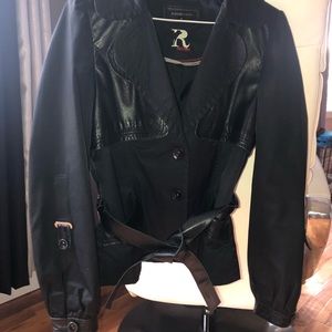 Rudsak Leather and nylon Jacket